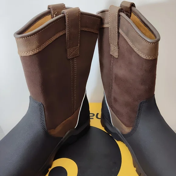 CARHARTT Rugged Flex CMF1721 11" Wellington Composite Toe MEN'S Size 9 M - Picture 5 of 10